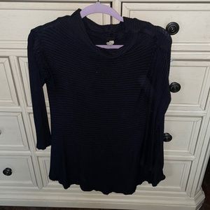 BLACK FREE PEOPLE TOP SOZE XS